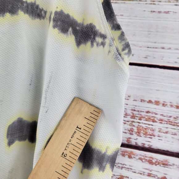 Lululemon Women's Size 6 Align Waist-Length Tank Top Transverse Yellow Multi - Picture 5 of 13